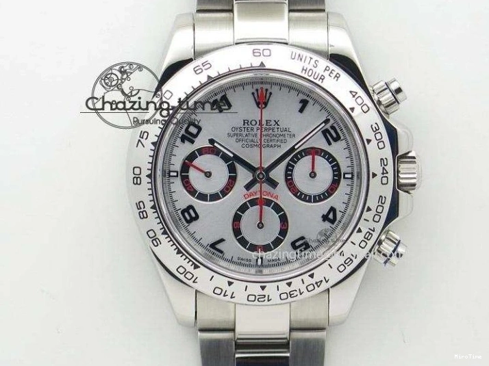 MiroTime 0407 Sustainable Daytona 116515 JF 1:1 Best Edition White Dial On Black Rubber Strap A 3654